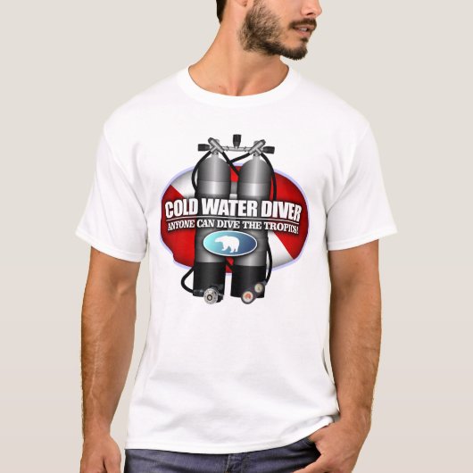 冷水ダイバー(ST) Tシャツ (正面)