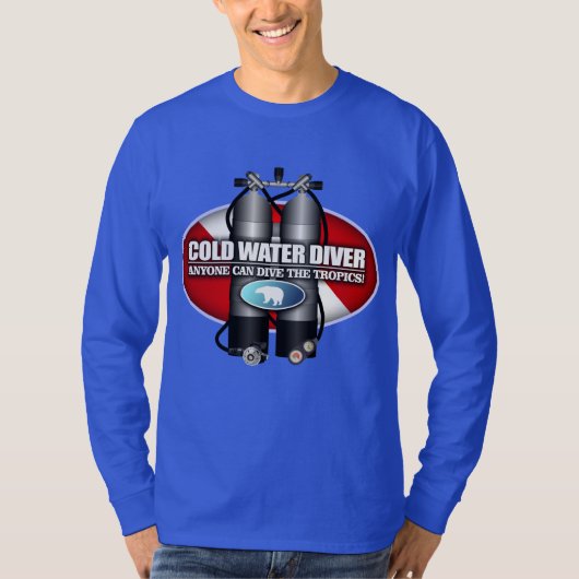 冷水ダイバー(ST) Tシャツ (正面)