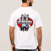 冷水ダイバー(ST) Tシャツ (裏面)