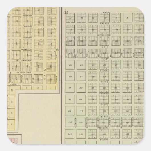 冷水、保護、アビラ、カンザス スクエアシール (正面)