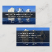 冷氷、エアコン – 名刺 (正面/裏面)