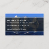 冷氷、エアコン – 名刺 (裏面)