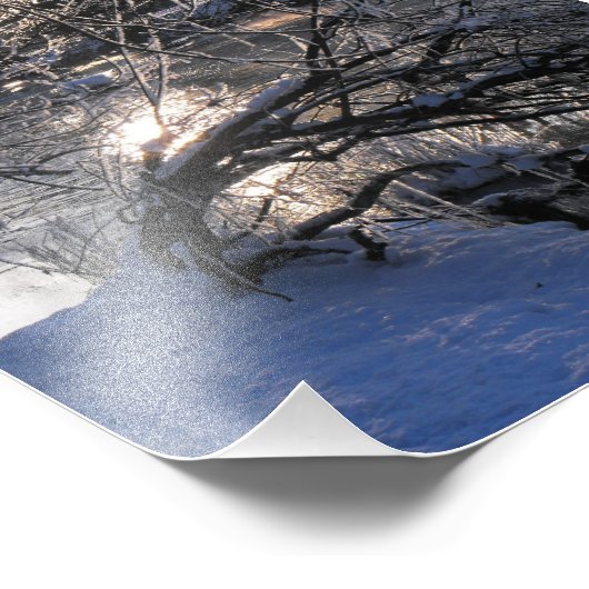 冷河 フォトプリント            (角)