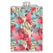 冷温水カラーフローラ幾何学 フラスク (裏面)