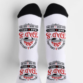 冷焼きパパのバー及びグリルデザイン2 ソックス (上部)