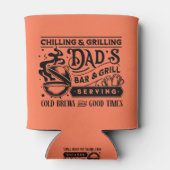 冷焼きパパのバー及びグリルデザイン2 缶クーラー (裏面)