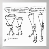 冷真鍮(白) ポスター (正面)