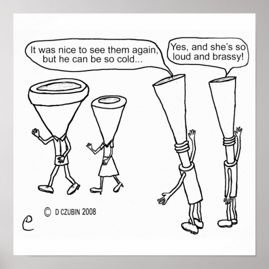 冷真鍮（白） ポスター (正面)