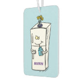 冷蔵おもしろいイラストレーション カーエアーフレッシュナー (左)