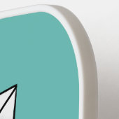 冷蔵おもしろいイラストレーション ピックルボールラケット (左詳細)