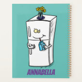 冷蔵おもしろいイラストレーション プランナー手帳 (裏面)