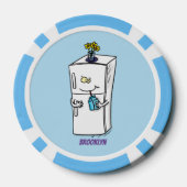 冷蔵おもしろいイラストレーション ポーカーチップ (裏面)