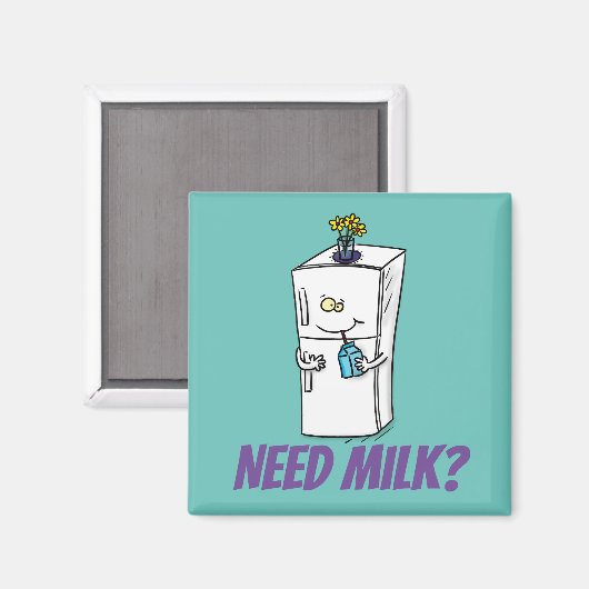 冷蔵おもしろいイラストレーション マグネット (正面/裏面)