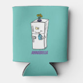 冷蔵おもしろいイラストレーション 缶クーラー (正面)