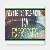 冷蔵やる気を起こさせる器磁石 マグネット (正面)