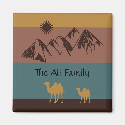 冷蔵パーソナライズされた器磁石 マグネット (正面)