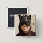 冷蔵庫の写真カスタマイズが写真を貼る 缶バッジ (正面&裏面)