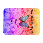 冷蔵庫の磁石は私を試さない マグネット (横)