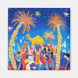 冷蔵庫アート：ラクダのトロフィー マグネット
