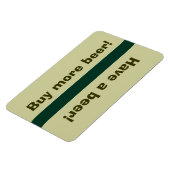 冷蔵庫ビールのステータス – ビールを飲買みる マグネット (左側)