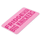 冷蔵庫ピッカーズ衣服ビッグknickersスローガン マグネット (左側)