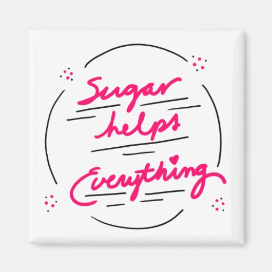 冷蔵庫マグネットシュガー救済すべて マグネット (正面)