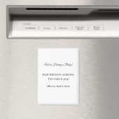 冷蔵庫マグネット | オリジナル写真 & 強力マグネット マグネット (インサイチュ (食洗機))