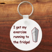 冷蔵庫ランニングに行く キーホルダー (正面)