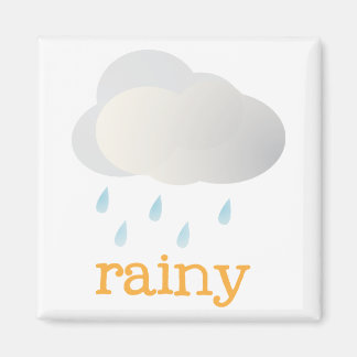 冷蔵庫天気 – RAINY マグネット