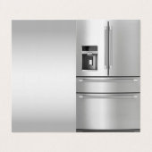 冷蔵庫栄養士折り畳み名刺 名刺 (外部フラット)