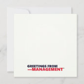 冷蔵庫清掃おもしろい感謝Officeユーモア (裏面)