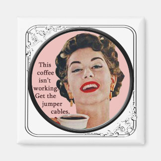 冷蔵庫用マグネットこのコーヒーは作動しない マグネット