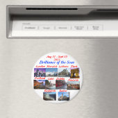 冷蔵庫用マグネットの輝き2013年9月大西洋横断 マグネット (インサイチュ (食洗機))