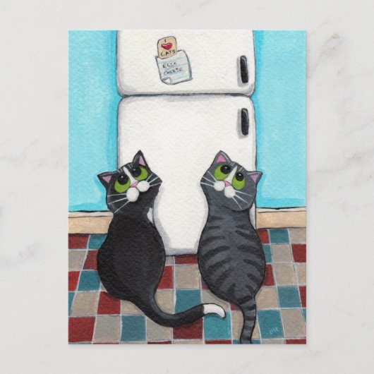 冷蔵庫用マグネットはがき ポストカード (正面)