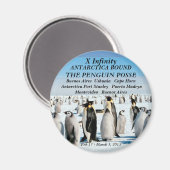 冷蔵庫用マグネットインフィニティ2013ペンギンポス マグネット (正面/裏面)