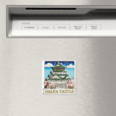 冷蔵庫用マグネットデザインプロンプト(大阪城): マグネット (インサイチュ (食洗機))