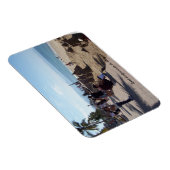 冷蔵庫用マグネット砂の彫刻を施したマレコン マグネット (右側)