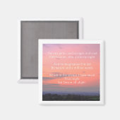 冷蔵庫用マグネット詩「デボン・ア・ライト」 マグネット (正面/裏面)