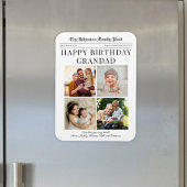 冷蔵庫用マグネット誕生日新聞のカスタマイズ マグネット