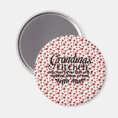 冷蔵庫用マグネット – おばあちゃんのキッチン マグネット (正面/裏面)