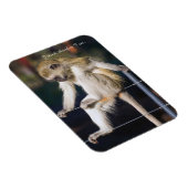 冷蔵庫用マグネット（サルとスローガン） マグネット (右側)