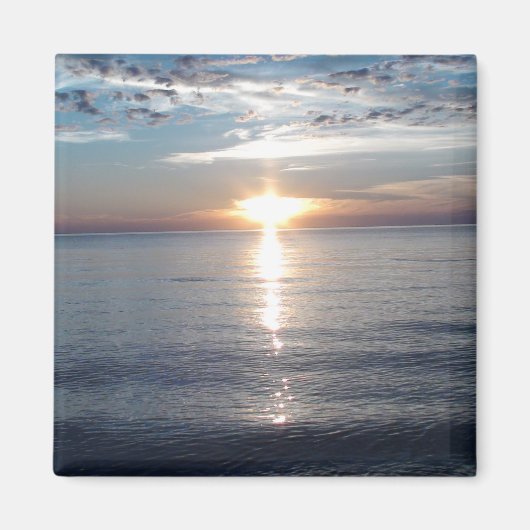 冷蔵庫磁石のサンセット画像 マグネット (正面)