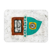 冷蔵庫磁石の亀かゆみ マグネット (横)