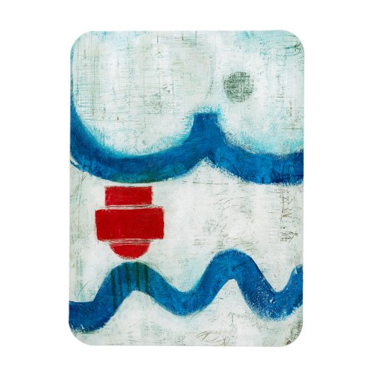 冷蔵庫磁石を見るために漂流航海の- マグネット (縦)