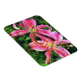 冷蔵庫磁石ピンクライリー マグネット (右側)