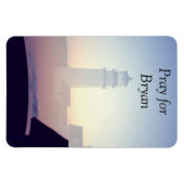 冷蔵庫磁石祈ここに名前を入れて マグネット (横)