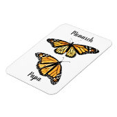 冷蔵庫磁石（昆虫）オオカバマダラ、モナークパパ マグネット (左側)