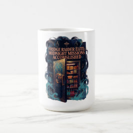冷蔵庫荒らしエリートTシャツ コーヒーマグカップ