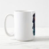冷蔵庫荒らしエリートTシャツ コーヒーマグカップ (左)