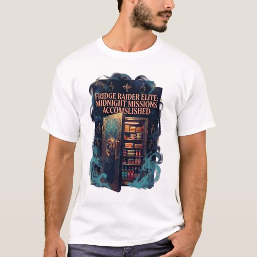 冷蔵庫荒らしエリートTシャツ Tシャツ (正面)